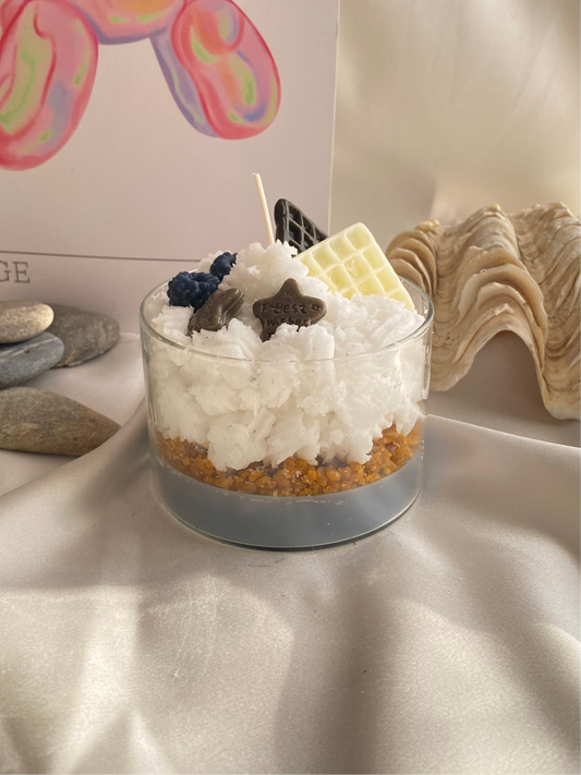 Bisküvili Böğürtlen Mum