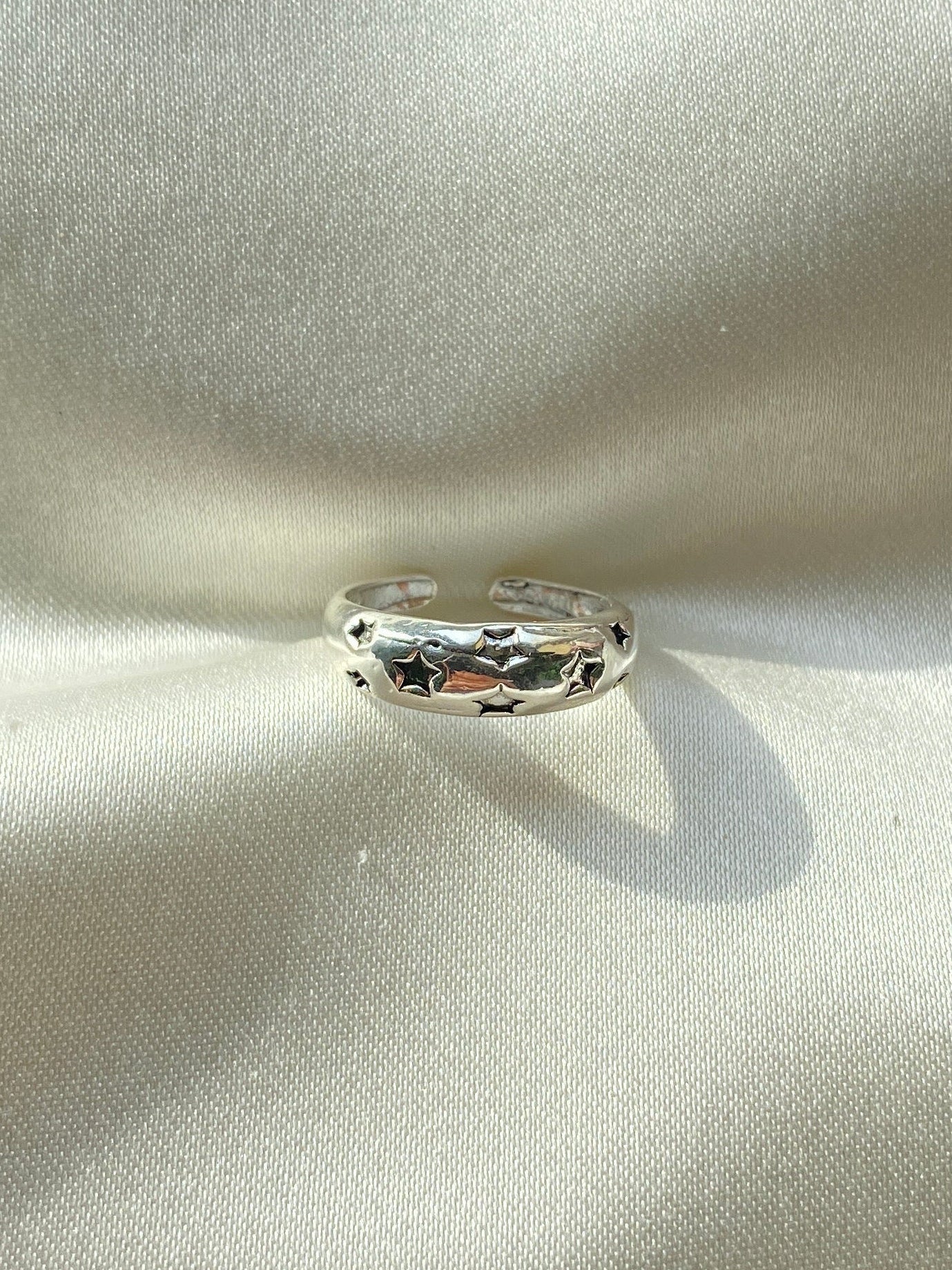 Yıldız Şekilli Çelik Yüzük