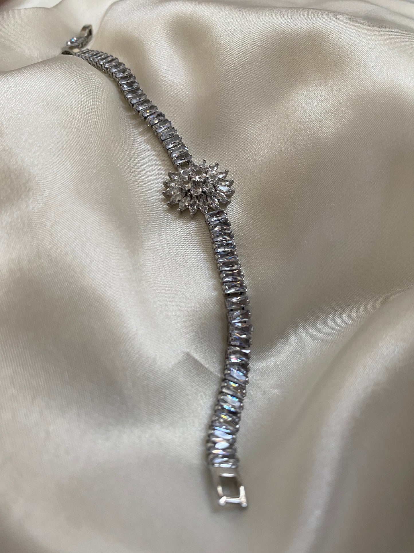 Lune Jewelry Waterway Steel Silver Bracelet