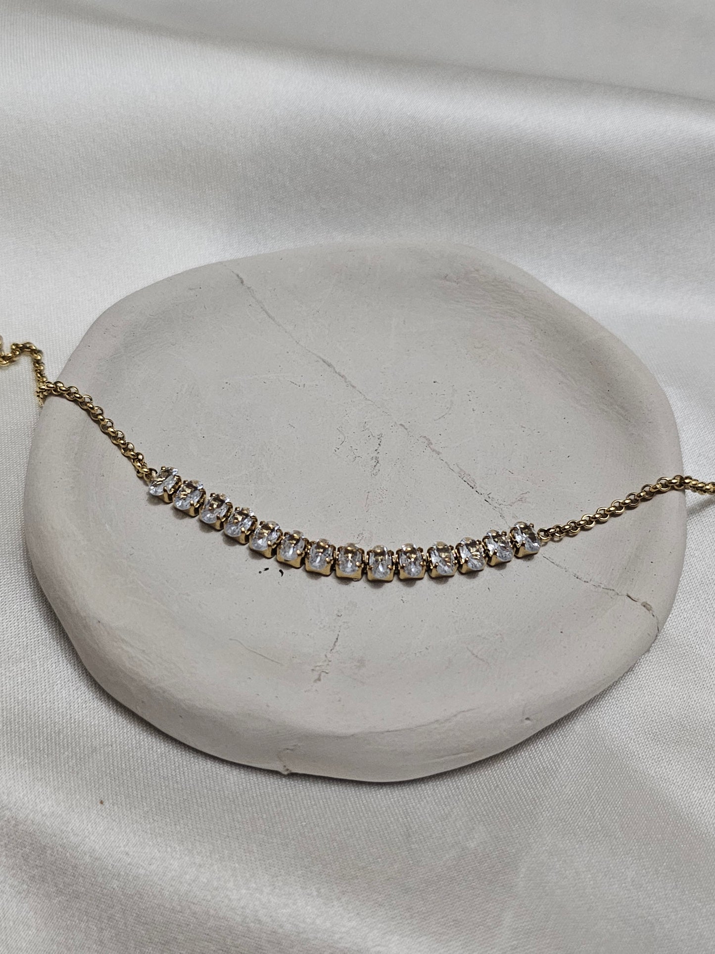 Waterway Gold Steel Bracelet