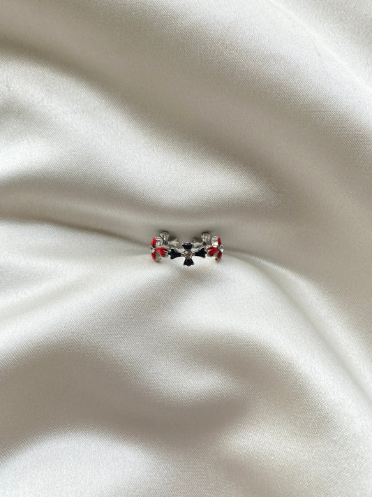 Haç İşaretli Çelik Yüzük