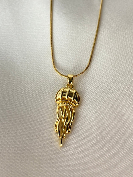 Denizanası Çelik Kolye