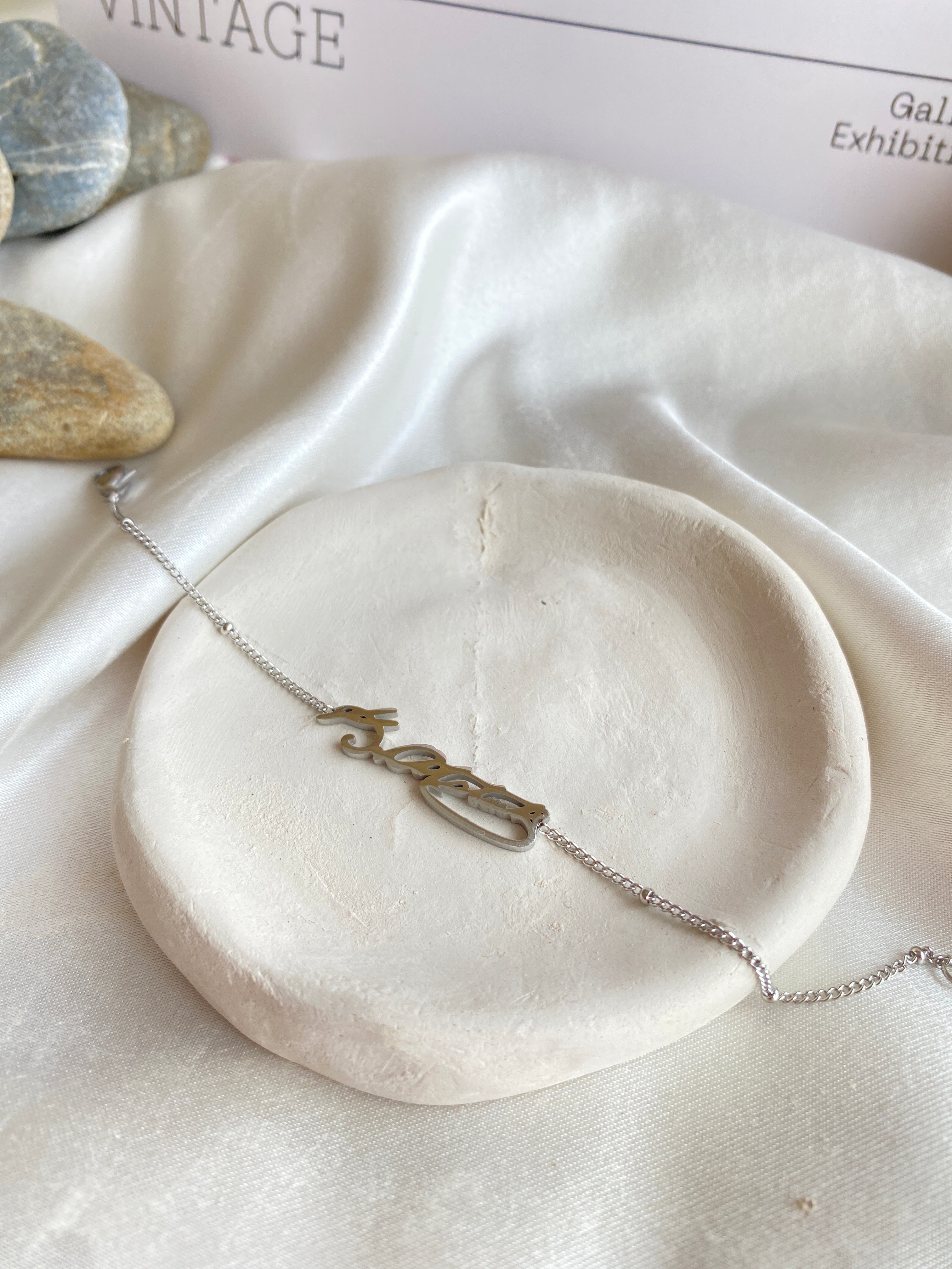 Atatürk İmzası Bileklik Silver