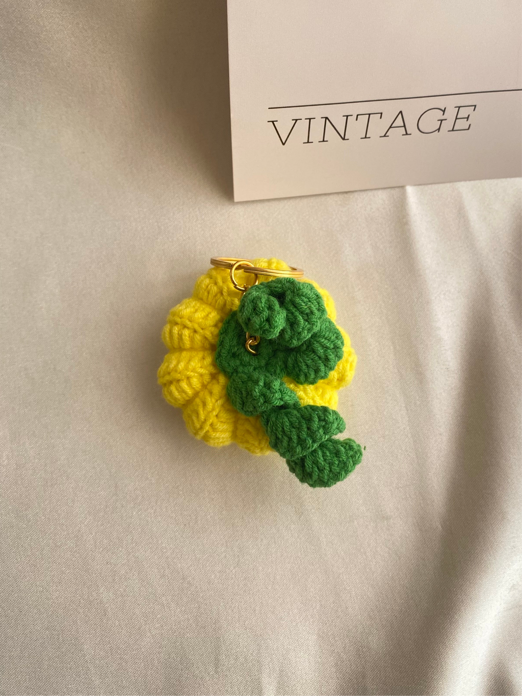 Sarı Balkabağı Anahtarlık