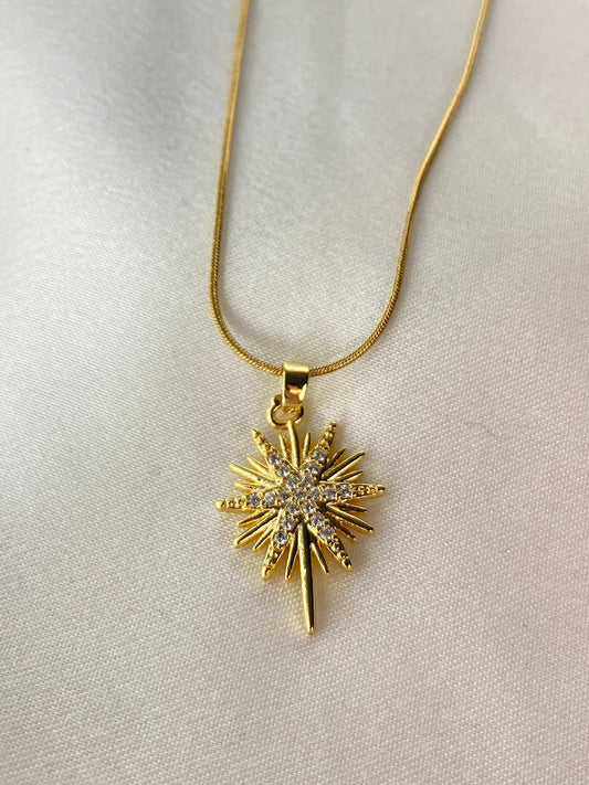 Kuzey Yıldızı Çelik Kolye