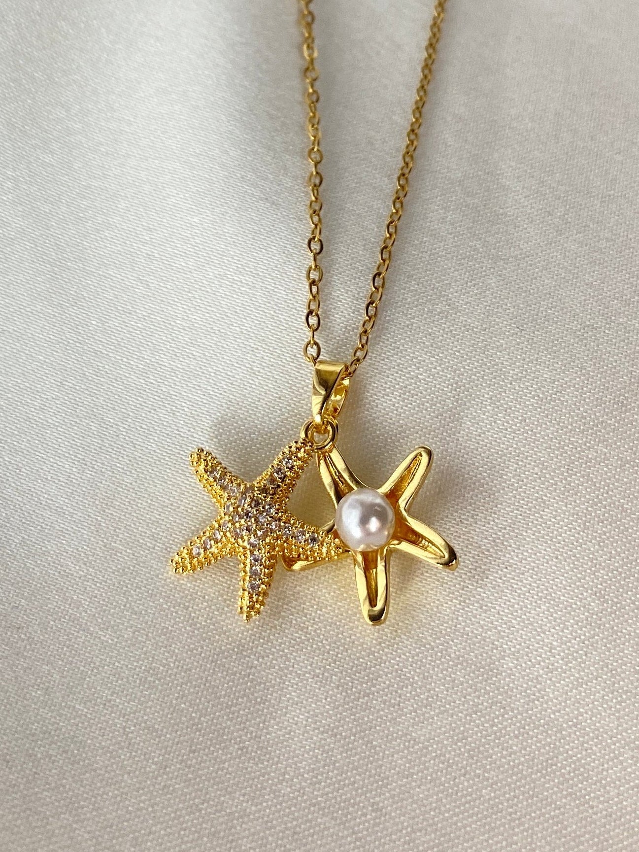 Kapaklı Deniz Yıldızı Kolye