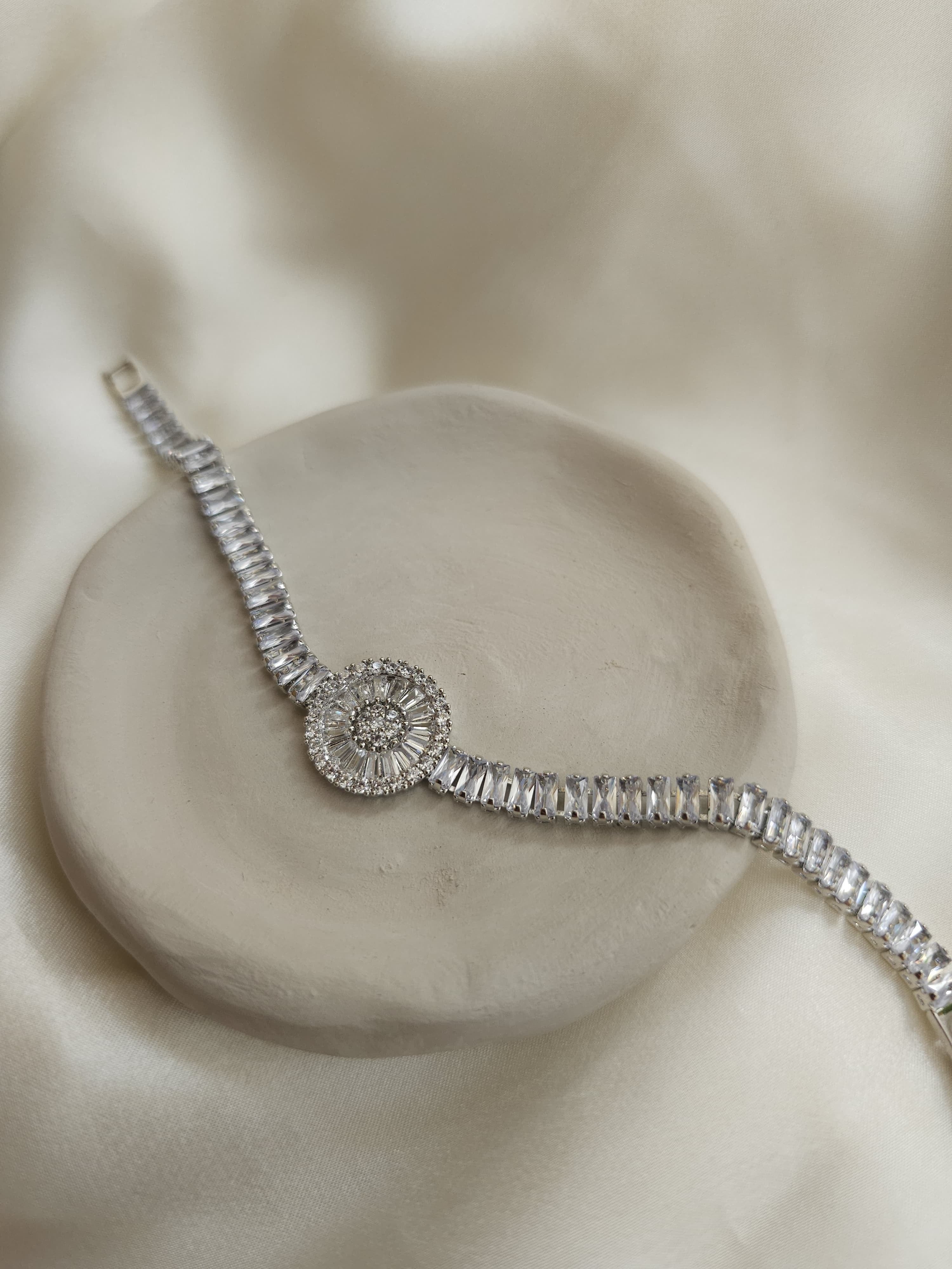 Lune Stone Sun Steel Bracelet