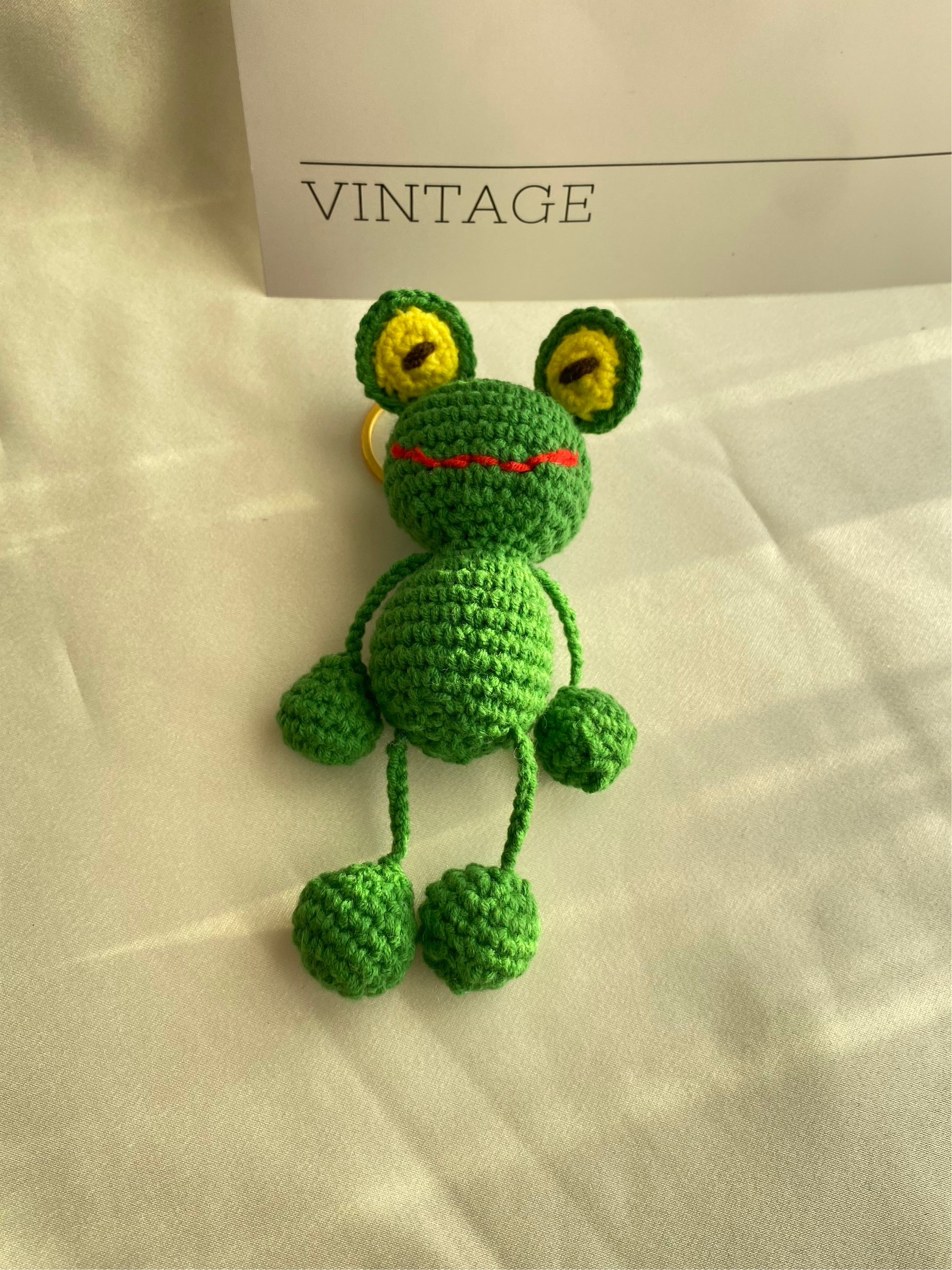 Kurbağa Anahtarlık