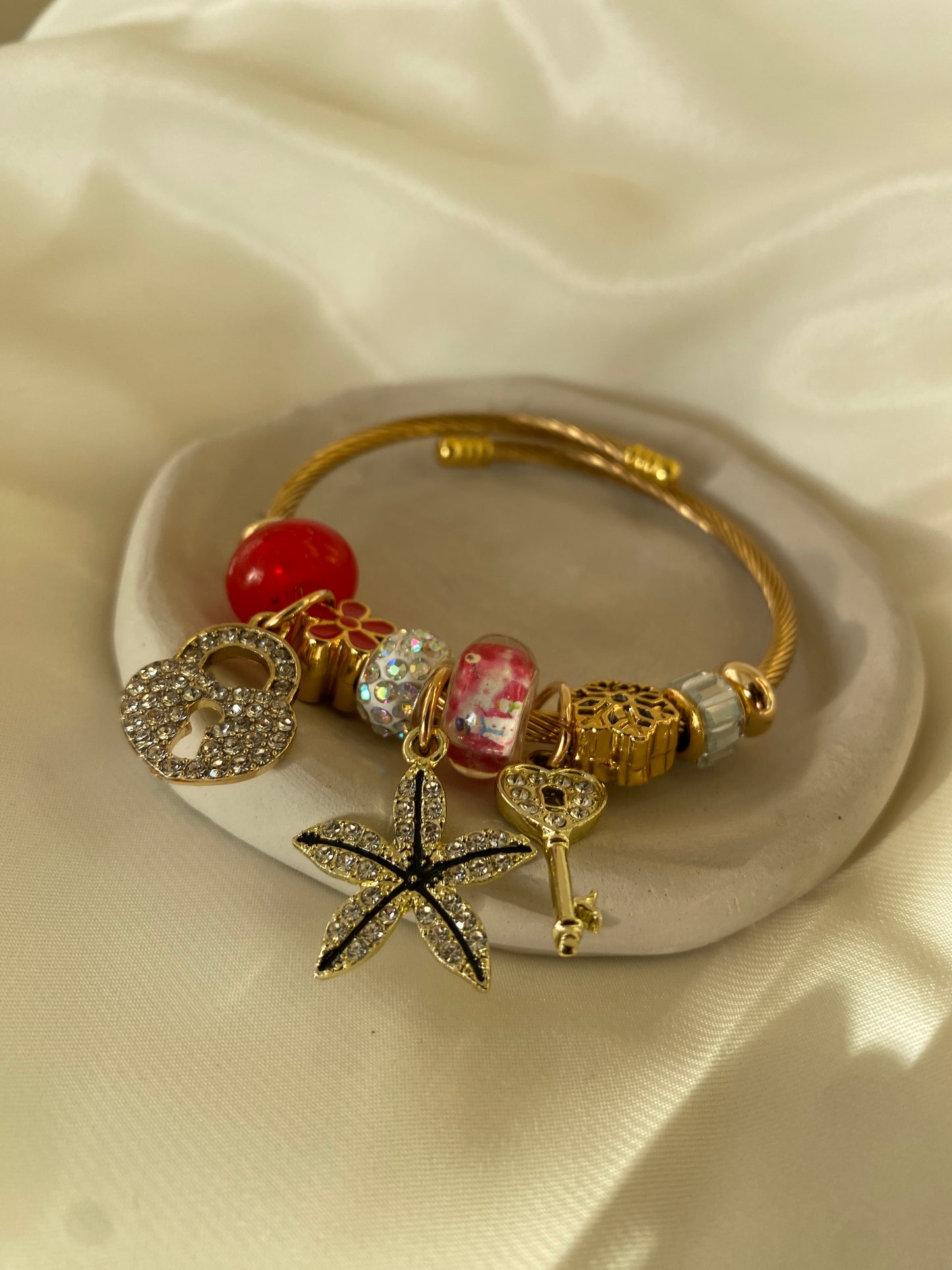 CHARM | RED THEMED BRACELET