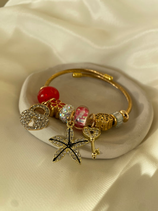 CHARM | RED THEMED BRACELET