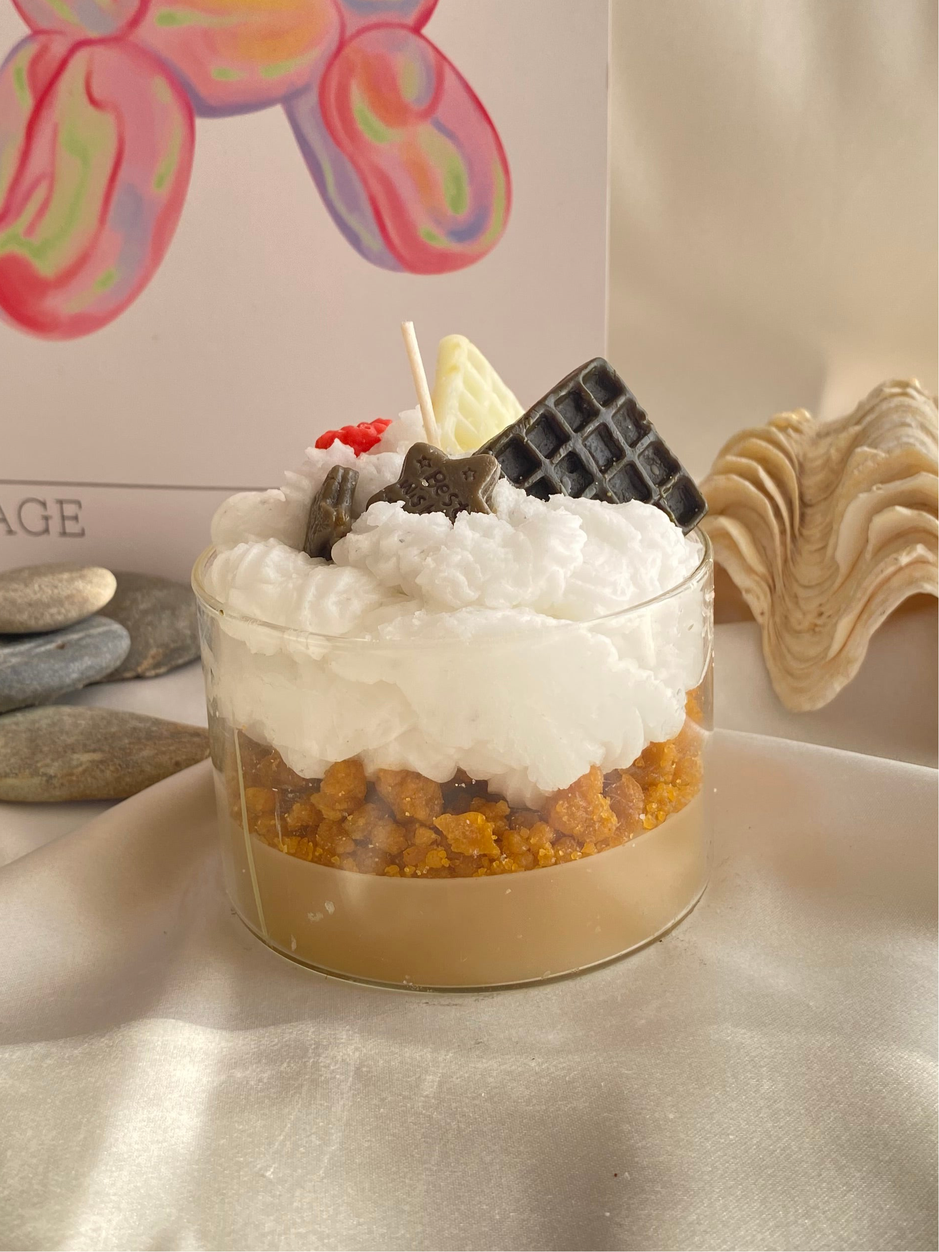 Bisküvili Vanilya Mum