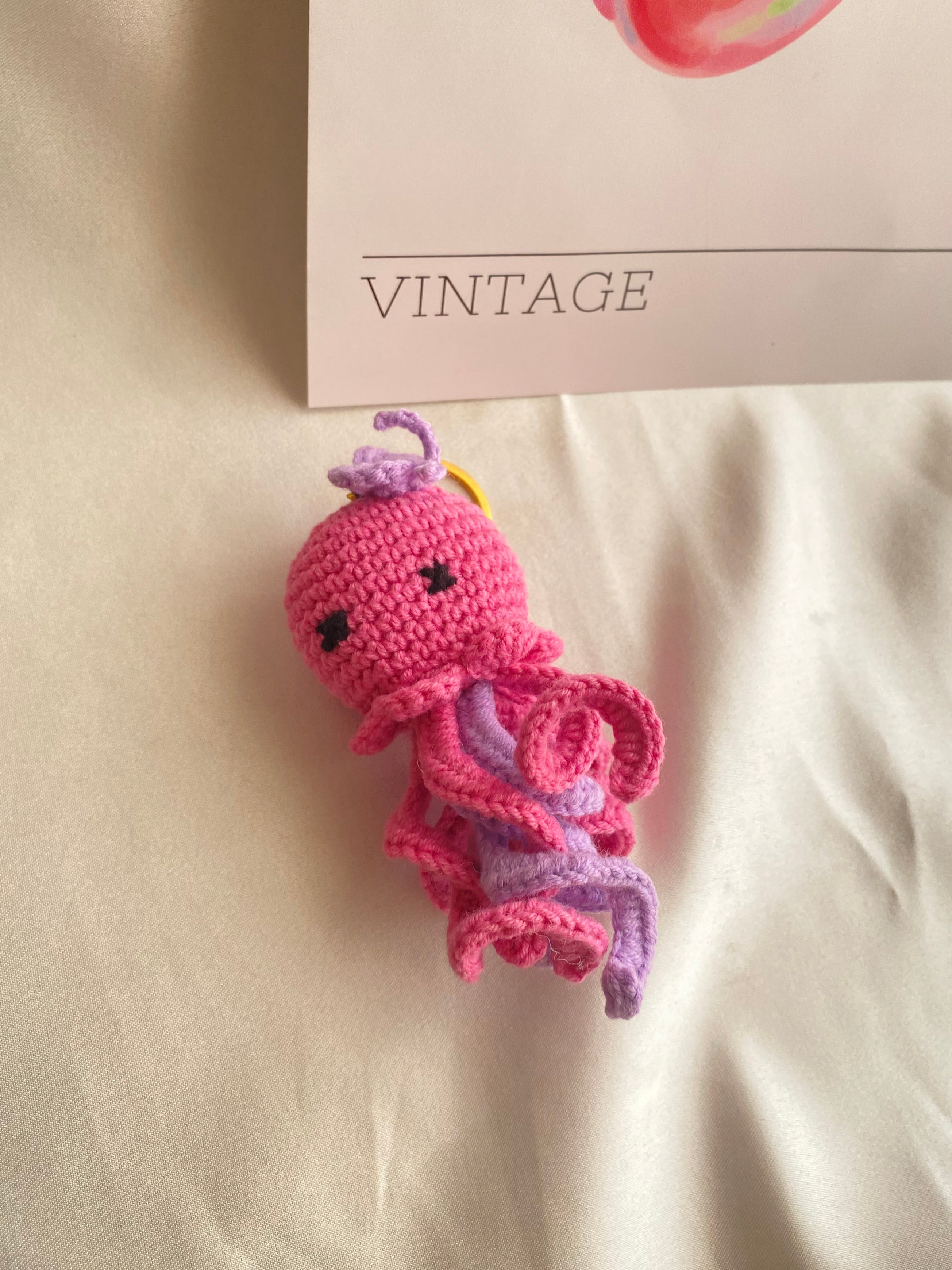 Pembe Denizanası Anahtarlık