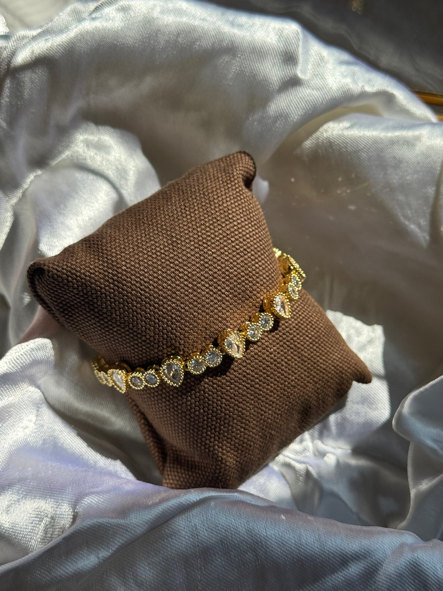 Lune Çelik – Aurelia Drop Gold Bileklik
