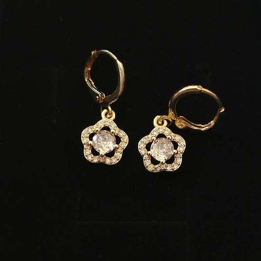 Lune Çelik – Solstice Gold Küpe
