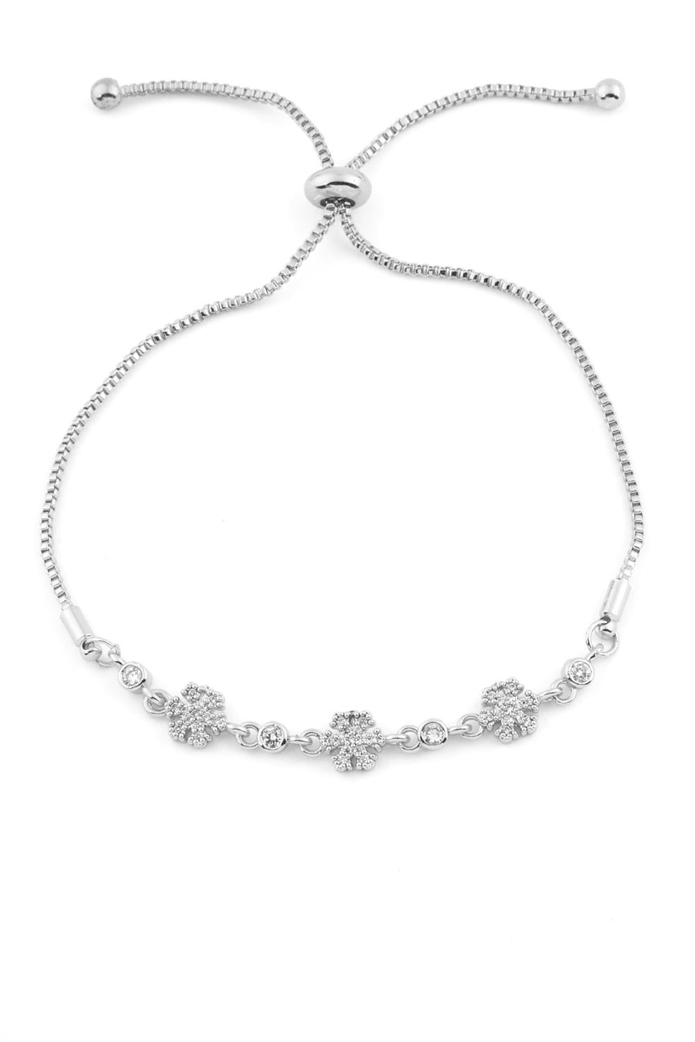 Asansör Bileklik SILVER KAR TANESİ