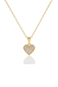Çelik Kolye GOLD 45cm Taşlı