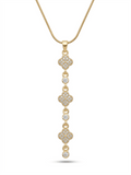 Çelik Y Kolye GOLD 45cm