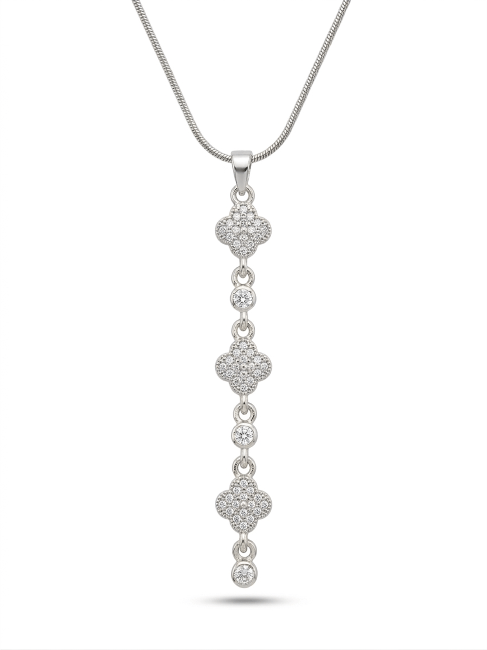 Çelik Y Kolye SILVER 45cm