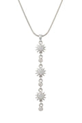 Çelik Y Kolye SILVER 45cm GÜNEŞ
