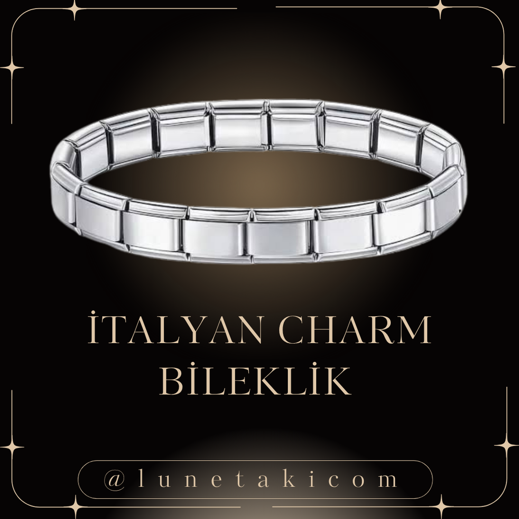 ITALIAN CHARM STEEL BRACELET