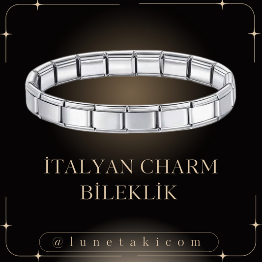 İTALYAN CHARM ÇELİK Bileklik