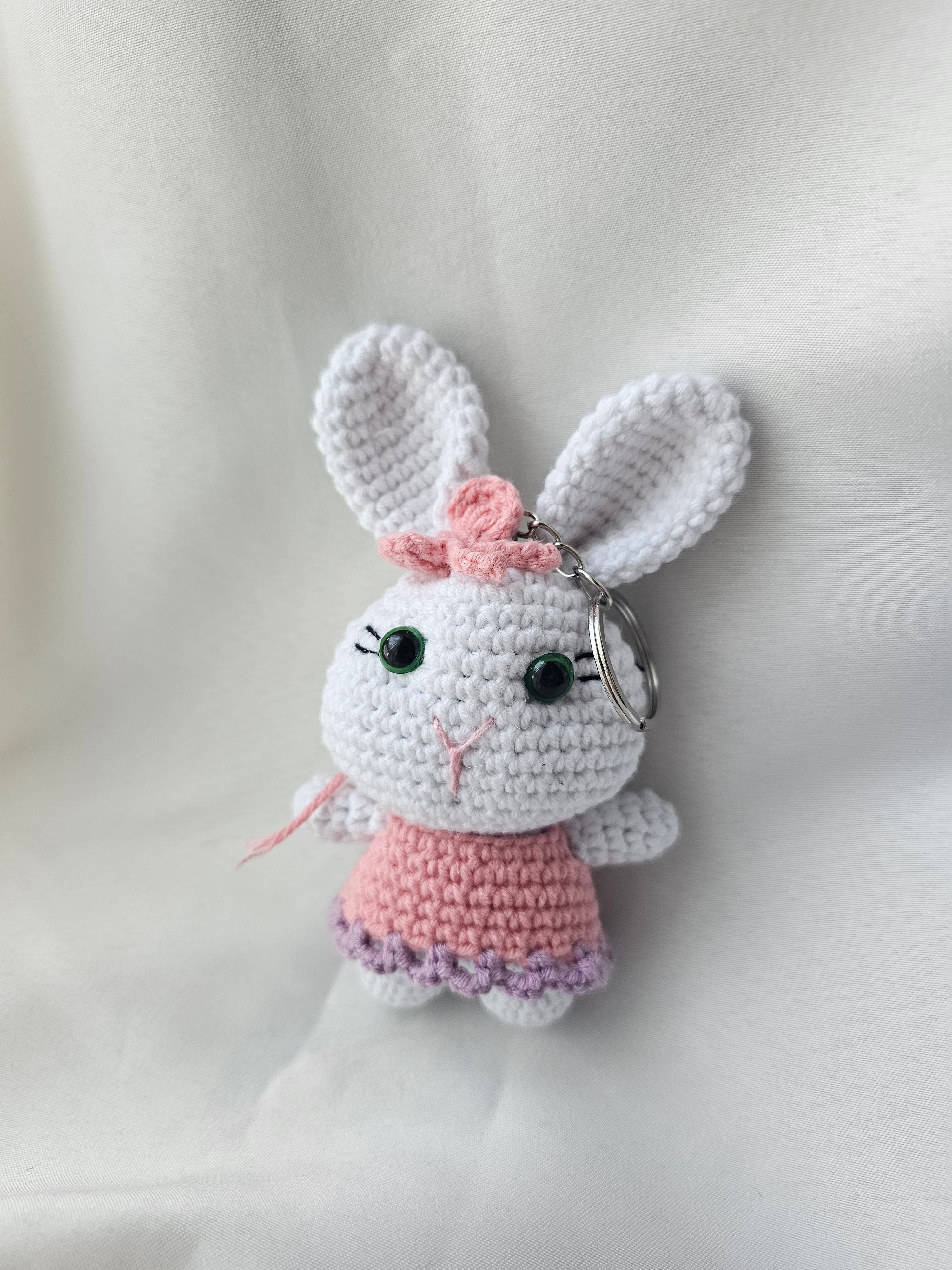 Tavşan El Örgüsü ANAHTARLIK