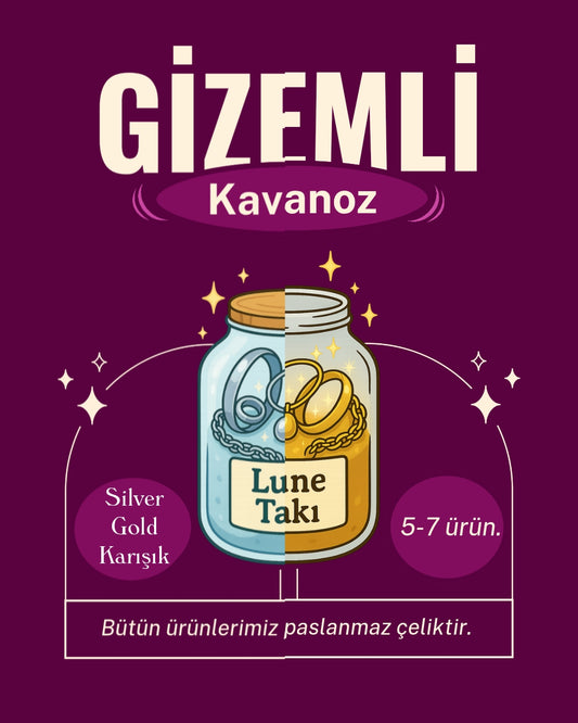 SÜRPRİZ TAKI KAVANOZU(Gold - Silver)