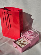 GÜL KUTULU AŞK SETİ PEMBE (GÜL KOKULU)