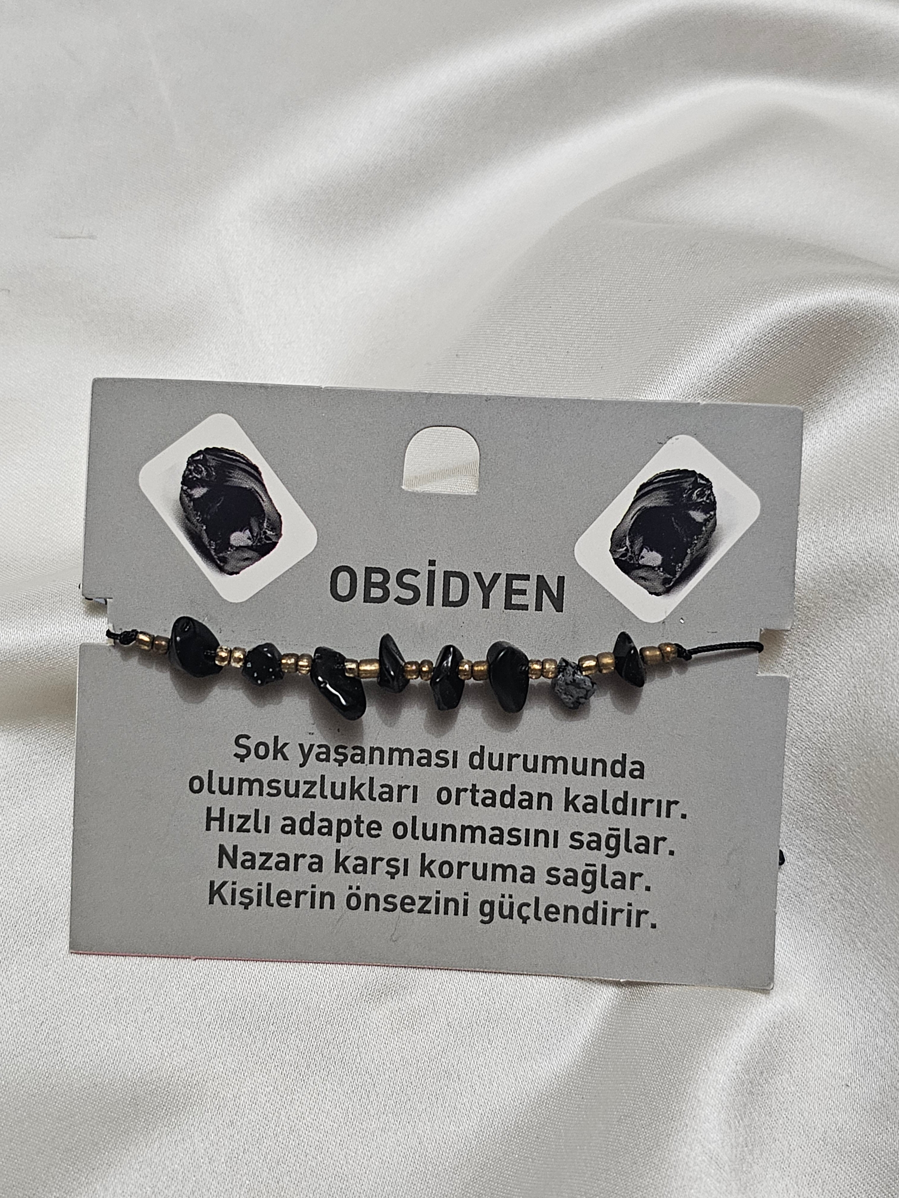 NATURAL STONE OBSIDIAN