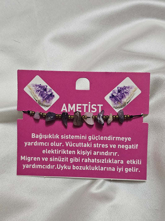 DOĞAL TAŞ AMETİST